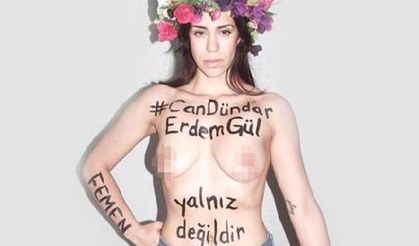 Arrested Turkish journalist thanks FEMEN for support