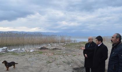 CHP’li Aydın, İznik Gölü’ndeki kirliliği Meclis’e taşıdı