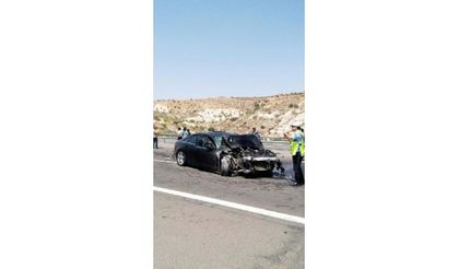 AK Parti Gaziantep Milletvekili kazada yaralandı (1)