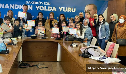 Çocuklar hayallerini resimledi