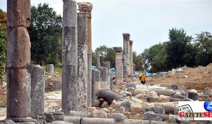 Illegal excavations damage ancient city of Kastabala