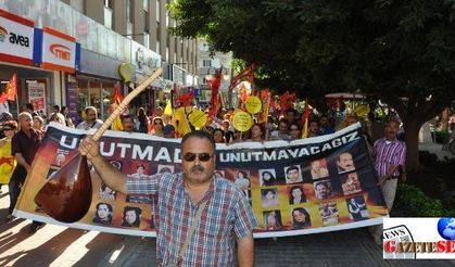 Protesters whirl to commemorate the Sivas massacre