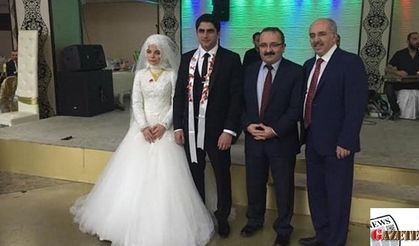 Şahin Pirdal düğün törenine katıldı