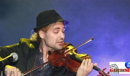 Violinist David Garrett to take the stage in Istanbul