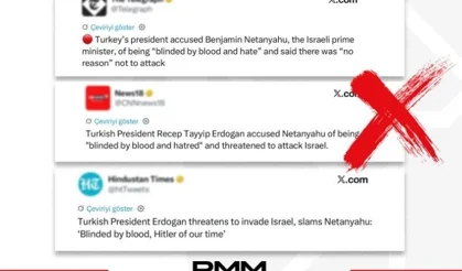 DMM'den Cumhurbaşkanı Erdoğan'a atfedilen iddialara açıklama