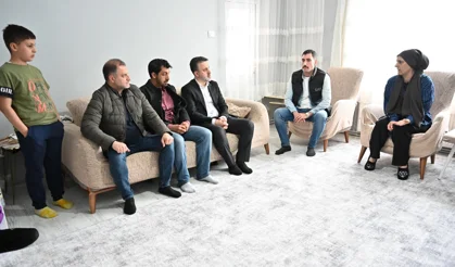 Mudanya'yı yasa boğan acı kayba Büyükşehir'den ziyaret