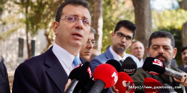 Ekrem İmamoğlu davası görüldü; Savcı 4 yıl 1 ay hapis istedi