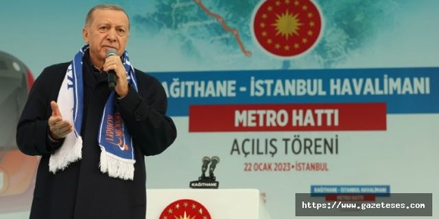 Kâğıthane-İstanbul Havalimanı metrosu açıldı; İmamoğlu yoktu!
