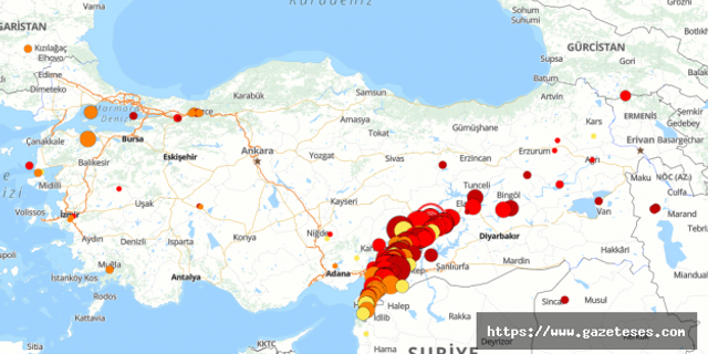 Kahramanmaraş'ta 7,6 büyüklüğünde yeni deprem!