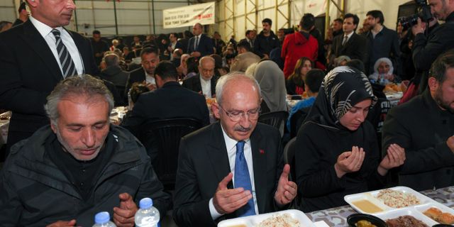 Millet İttifakı Liderleri Adıyaman'da depremzedelerle iftar yaptı