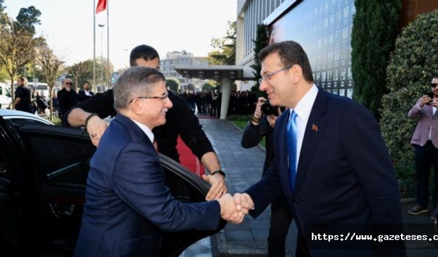 Davutoğlu'ndan İmamoğlu'nu dava günü; surpriz ziyaret