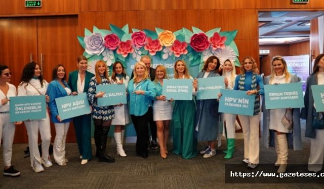 Rahim ağzı kanseri farkındalık ayı'nda Mavi kadınlardan; 'HPV aşısına evet'