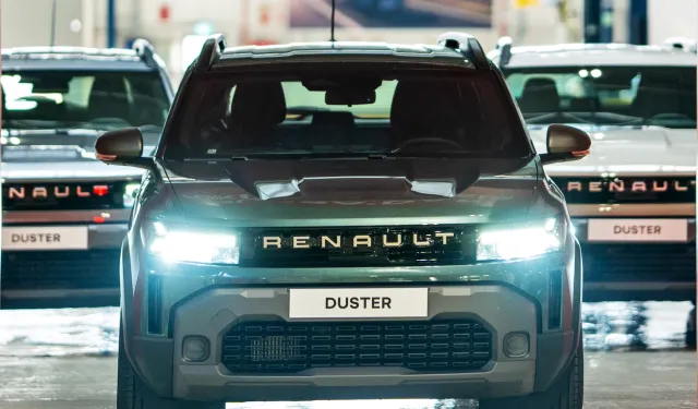 Renault Duster'ın üretimi Bursa'da başladı