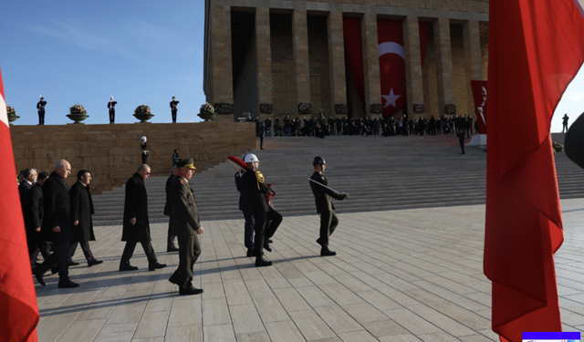 Atatürk ölümünün  86. yıl dönümünde törenle anıldı