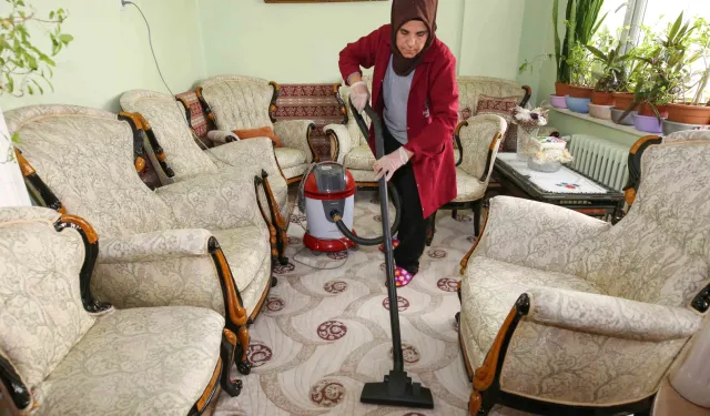 Konya Meram’da büyüklerin yüzleri bu bayram öncesinde de güldü!