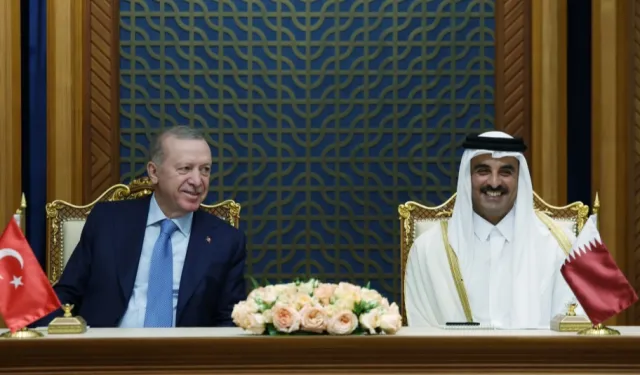 Cumhurbaşkanı Erdoğan Katar'da