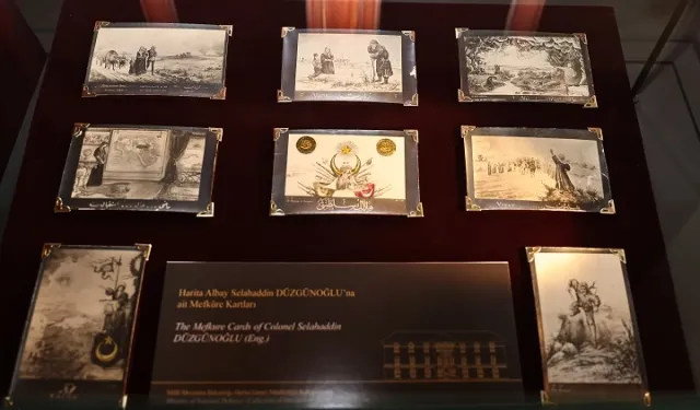 Mefkûre Kartlar sergisi ziyarete açıldı