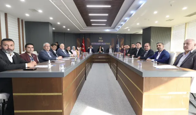 Aydın'da Başkan Çerçioğlu'na sivil toplum kuruluşlarından ziyaret