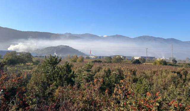 CHP'li Milletvekilleri Kestel ve Gürsu'daki hava kirliliğine dikkat çekti... Sanayi bacaları filtre çalıştırmıyor!