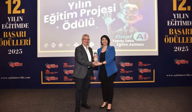  Final AI, Yılın Eğitim Projesi Ödülü'ne layık görüldü