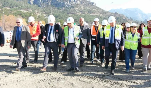 Güngör Geçer'den Adana Pozantı Atık Su Arıtma Tesisi'ne inceleme
