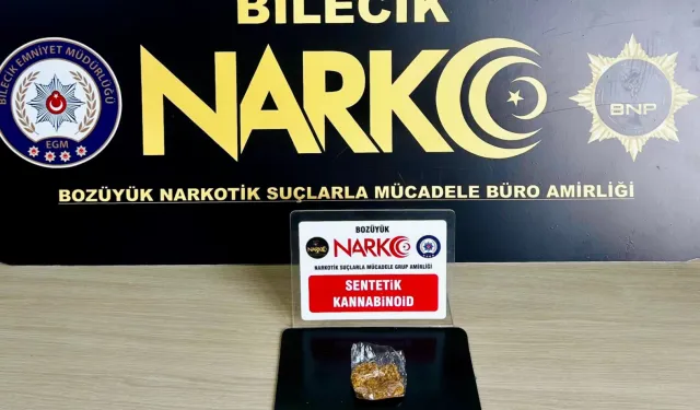 Bilecik Pazaryeri'nde narko operasyon