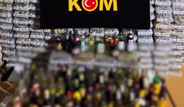 Binlerce şişe ele geçti... 81 ilde kaçak ve sahte alkole darbe!