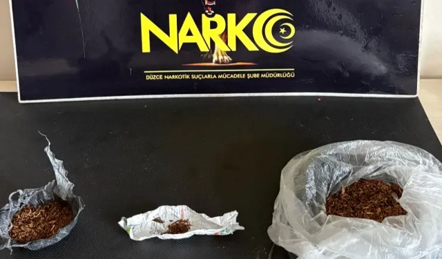 Düzce'de uyuşturucu operasyonu