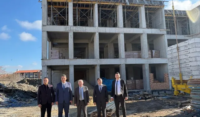 Edirne İl Sağlık'tan Keşan'daki yatırımlara yerinde inceleme