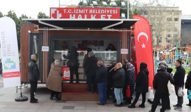 İzmit'te Halk Et yoğun ilgi gördü