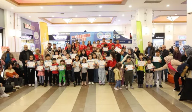 Kayseri Büyükşehir'den AVM'de spor etkinliği