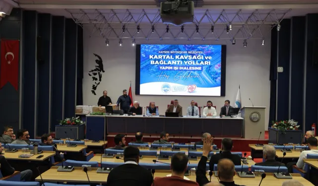 Kayseri Kartal kKavşağı'nda ihale zamanı