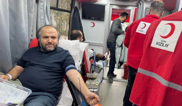 Artvin Trabzonspor Taraftarları kan bağışıyla örnek oldu