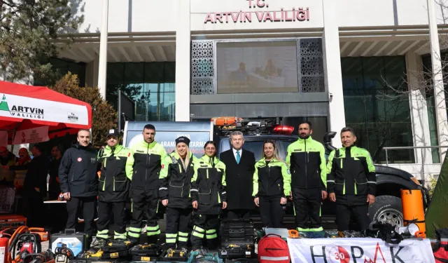 Artvin'de deprem bilinçlendirme etkinliği düzenlendi