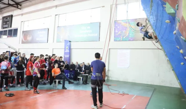 Bursa İnegöl'de 'Spor Tırmanış' heyecanı