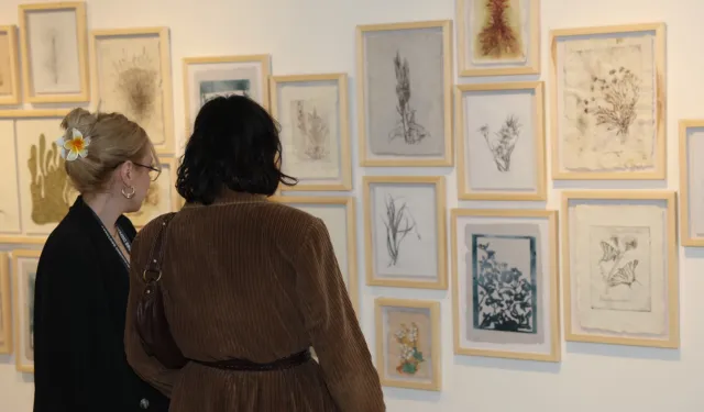 Bursa Nilüfer'de 'Karşılaşmalar, Devinimler, İzler' sergisi açıldı