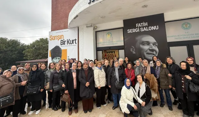 Manisa'da 352 kadın 'Sarışın Bir Kurt' sergisinde buluştu