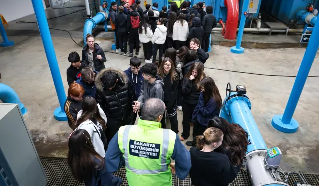 SASKİ o süreçleri lise öğrencileri ile paylaştı