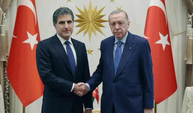 Erdoğan ile Barzani görüşmesinde 'Terörsüz Türkiye' vurgusu