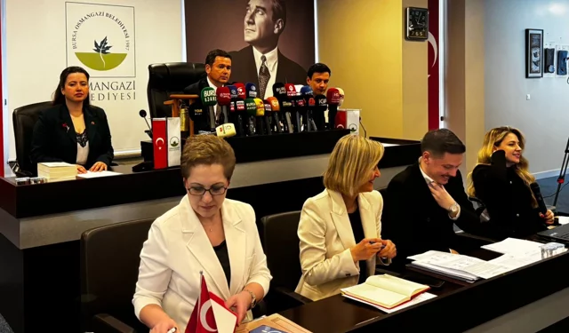 Bursa Osmangazi Belediye Meclisi'nde Nisan ayı oturumu yapıldı