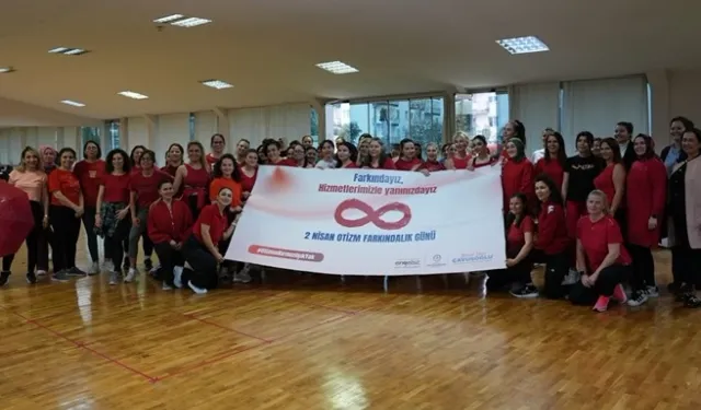 Denizli'de otizm farkındalığı için anlamlı etkinlik