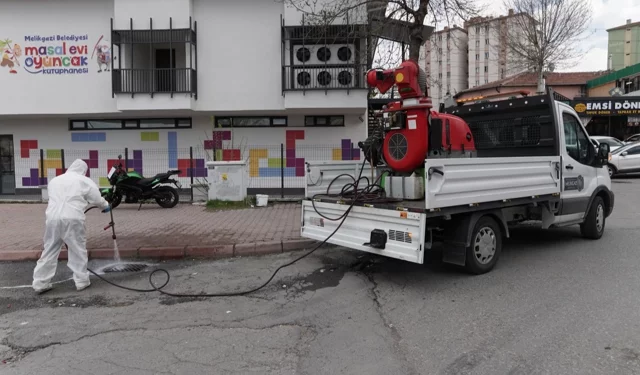 Kayseri Melikgazi'de haşeresiz yaz hazırlığı