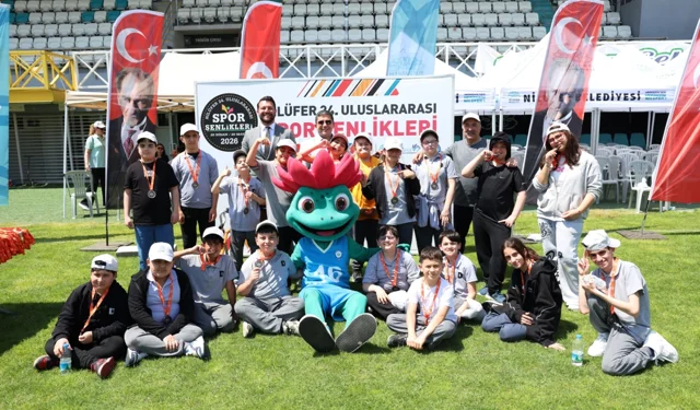Bursa Nilüfer'de özel çocukların spor coşkusu