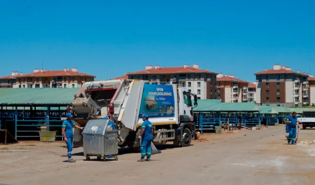 Kurban alanlarında hijyen seferberliği