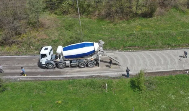 Ordu Büyükşehir'den Akkuş'a modern yol