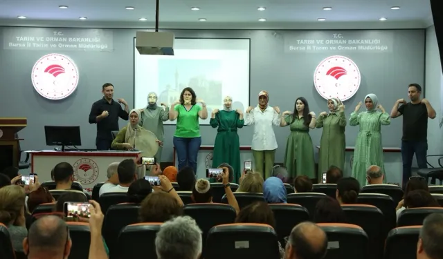 Bursa'da Tarım ve Orman Müdürlüğü personeli işaret dili öğrendi
