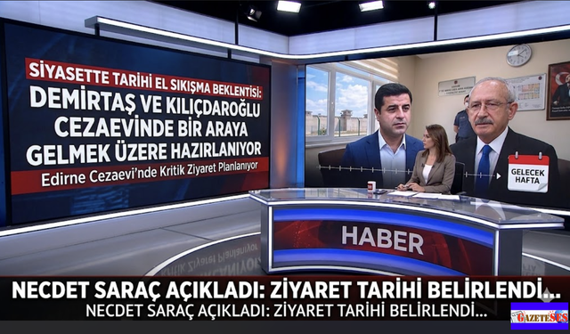 Siyasette Sürpriz Hamle; Kemal Kılıçdaroğlu, Selahattin Demirtaş'ı Ziyaret Edecek