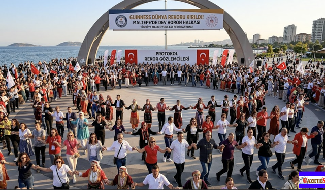 İstanbul'da 'Horon Bizumdur' Guinness Dünya Rekoruna İmza Attı.