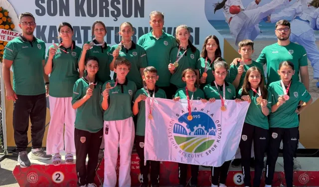Sakaryalı sporculardan bir haftada 17 madalya