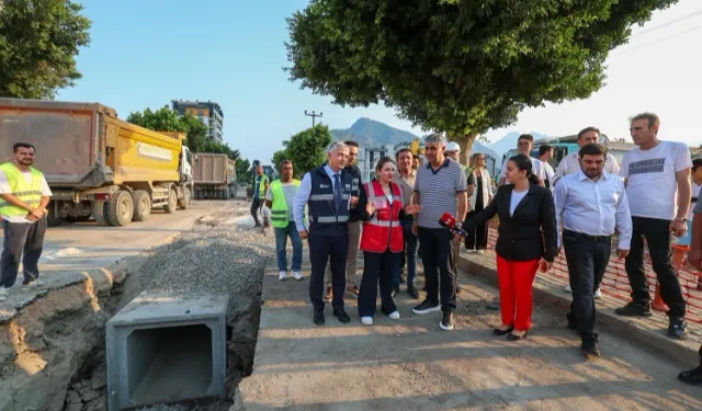 Antalya Konyaaltı'ndaki altyapı yatırımlarına sıkı denetim